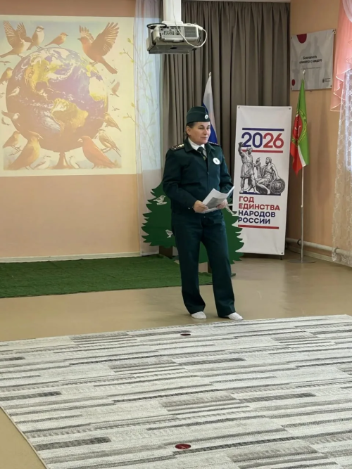 В Нурлате дошколята «спасали» птиц вместе с Минэкологии РТ