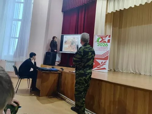Ветераны ГСВГ провели урок мужества для студентов аграрного техникума