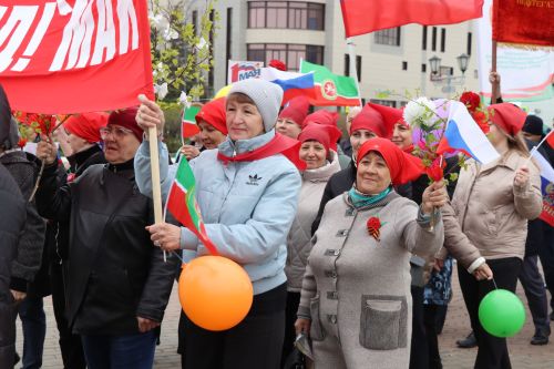 Нурлат встретил Первомай в атмосфере единства и созидания