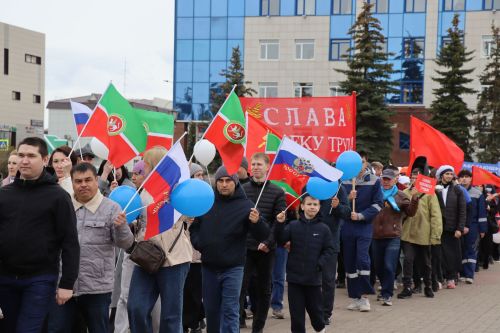 Нурлат встретил Первомай в атмосфере единства и созидания
