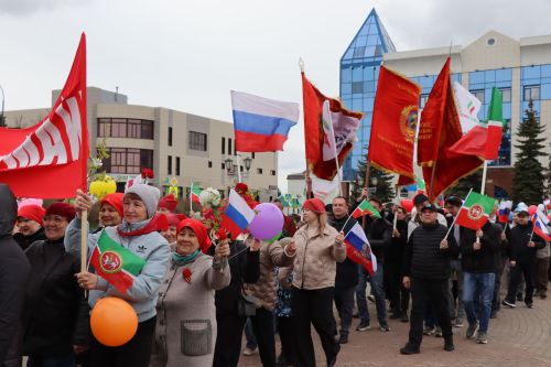 Нурлат встретил Первомай в атмосфере единства и созидания