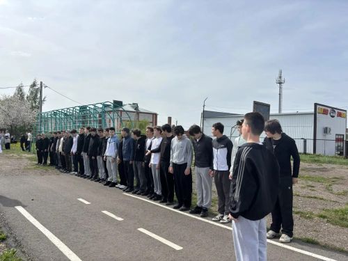 В школе №4 Нурлата стартовали учебные сборы для восьмиклассников