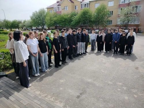 В школе №4 Нурлата стартовали учебные сборы для восьмиклассников