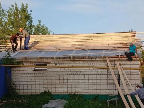 Кровля в медресе микрорайона сахароваров Нурлата будет полностью обновлена