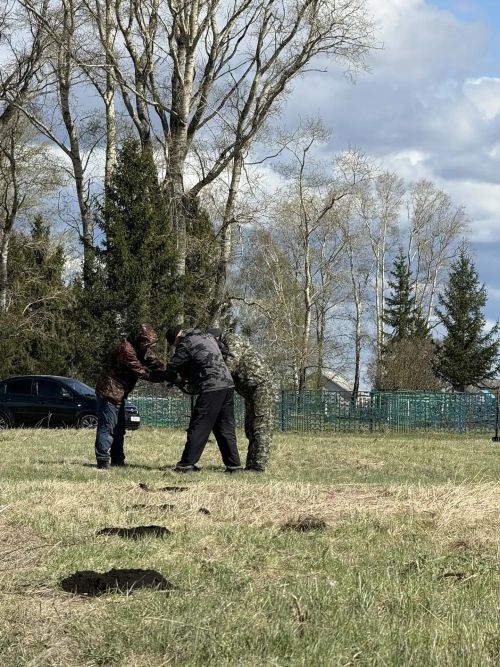 В селе Степное Озеро заложили новый парк
