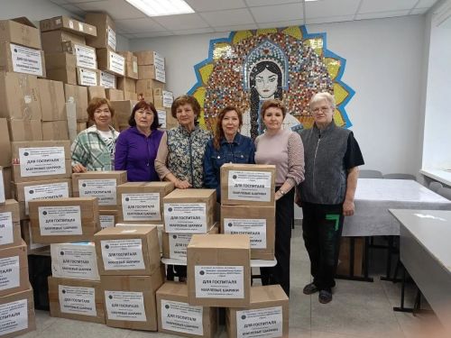 «Доброграни» Нурлата собрали 45 200 перевязочных материалов для госпиталей