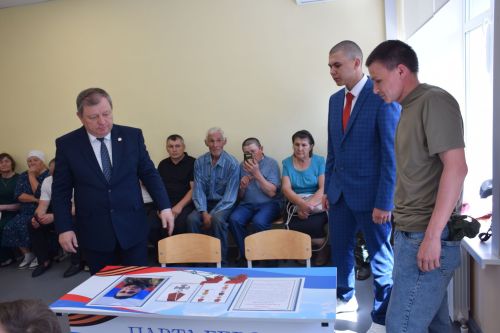 Якушкинода махсус хәрби операциядә һәлак булган батырларның истәлеге мәңгеләштерелде