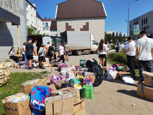 Экологическая акция по сбору макулатуры в школе №1 города Нурлат: вместе ради будущего