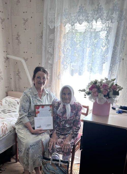 В Нурлате 96-летие отмечает труженица тыла Раиса Закизяновна Киямова