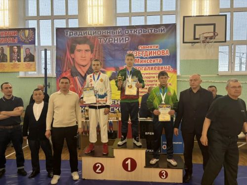Юные борцы из Нурлата завоевали золото и бронзу на турнире по корэш в Шыгырдане