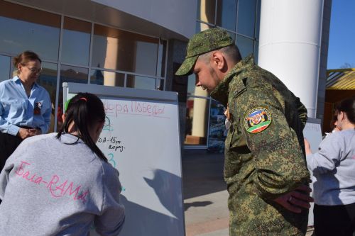 В Нурлате отжались на «Рекорд Победы»