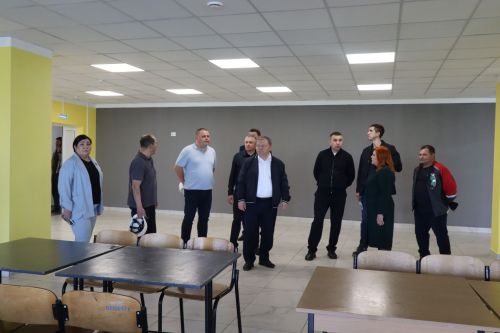 Нурлат с рабочим визитом посетил директор ГИСУ РТ Ильнар Хафизов