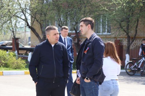 Нурлат с рабочим визитом посетил директор ГИСУ РТ Ильнар Хафизов