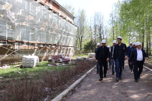 Нурлат с рабочим визитом посетил директор ГИСУ РТ Ильнар Хафизов