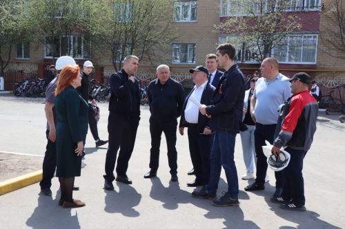 Нурлат с рабочим визитом посетил директор ГИСУ РТ Ильнар Хафизов