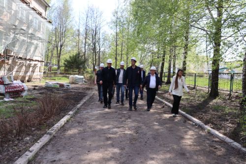Нурлат с рабочим визитом посетил директор ГИСУ РТ Ильнар Хафизов