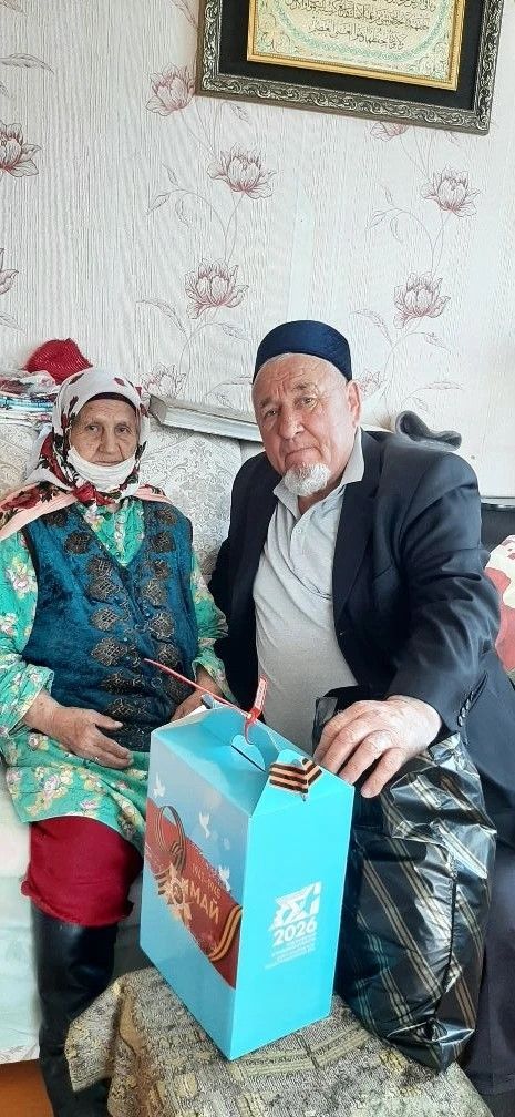 В Новоиглайкинском сельском поселении поздравили тружеников тыла с наступающим Днём Победы