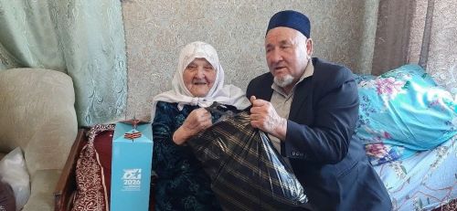 В Новоиглайкинском сельском поселении поздравили тружеников тыла с наступающим Днём Победы
