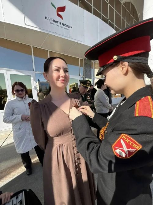 В Нурлате стартовала акция «Георгиевская ленточка»