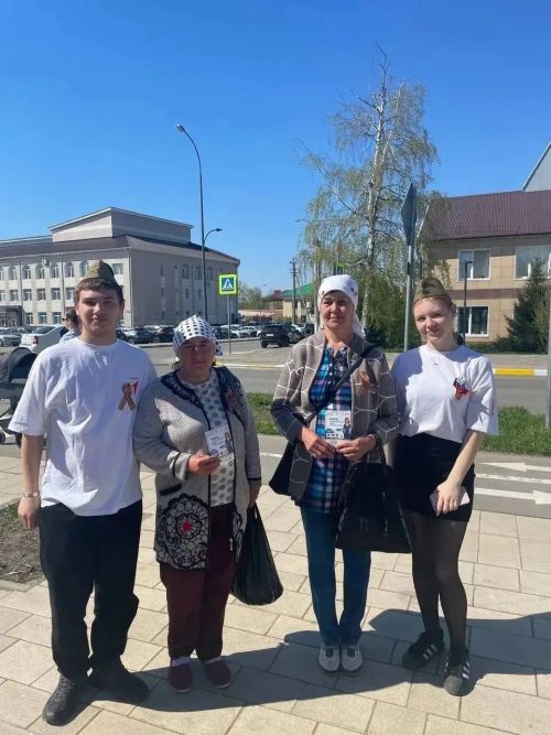 В Нурлате стартовала акция «Георгиевская ленточка»