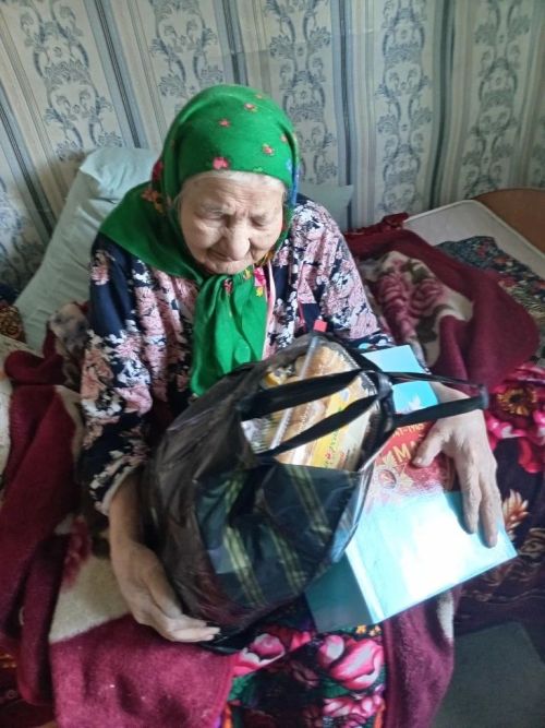 В Новоиглайкинском сельском поселении поздравили тружеников тыла с наступающим Днём Победы