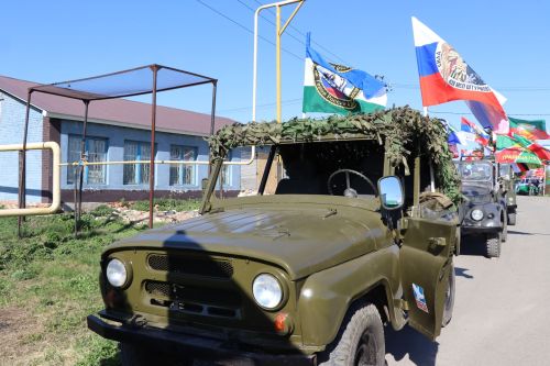 Нурлатцы провели автопробег в честь 81-й годовщины Великой Победы