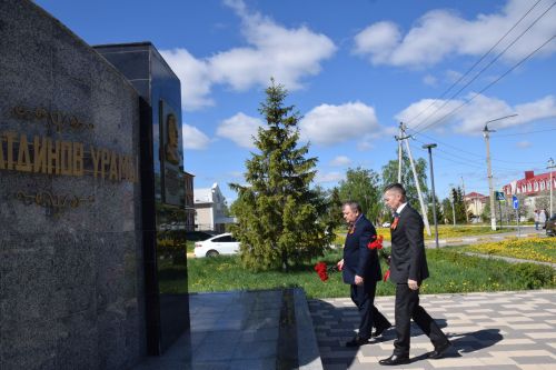 В День Победы в Нурлате почтили память ветеранов, внесших вклад в развитие района