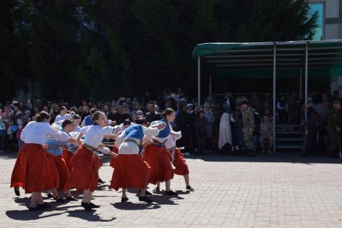 В Нурлате прошел Парад Победы: подвигу героев и память, и слава