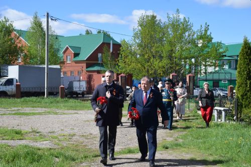В День Победы в Нурлате почтили память ветеранов, внесших вклад в развитие района
