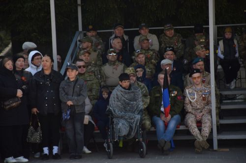 В Нурлате прошел Парад Победы: подвигу героев и память, и слава