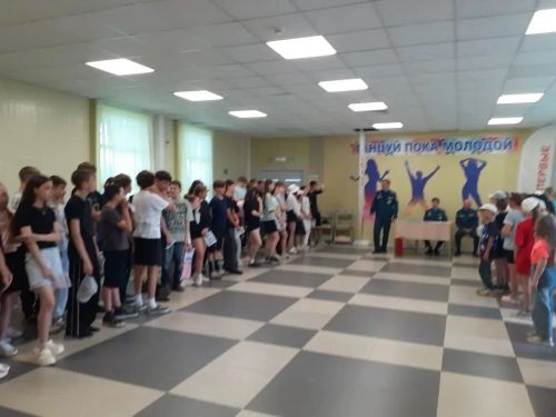 В лагере «Заречный» прошли профилактические беседы по безопасности