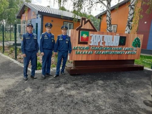 В лагере «Заречный» прошли профилактические беседы по безопасности
