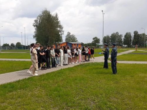В лагере «Заречный» прошли профилактические беседы по безопасности