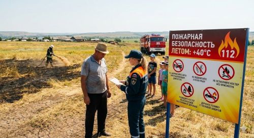 Летний зной до +40°C: время повышенной пожарной опасности