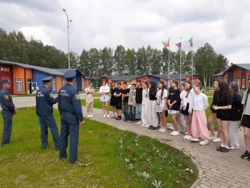 В лагере «Заречный» прошли профилактические беседы по безопасности
