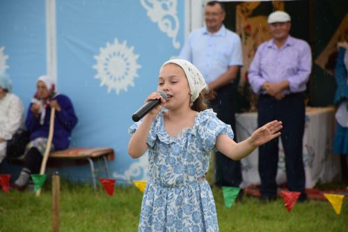 С песнями, пловом и сабантуем: в Бикулово прошел День села