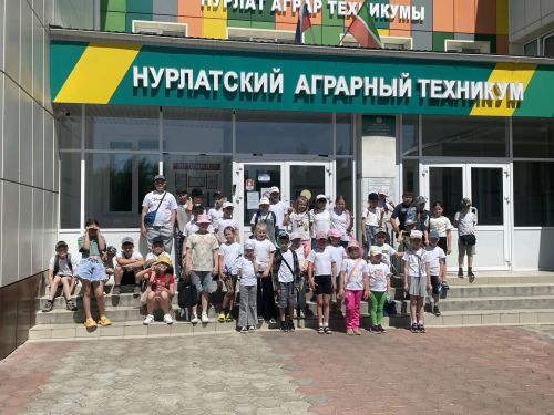 Школьники из «Мечты» опробовали тренажеры в Нурлатском техникуме