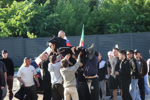 В Нурлатском военкомате состоялись проводы солдат-срочников