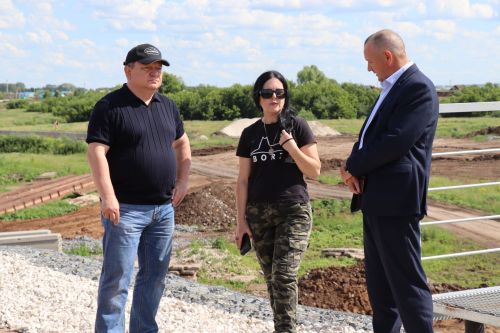 Реконструкция моста через реку Большой Черемшан возле деревни Урняк завершена на 90 процентов