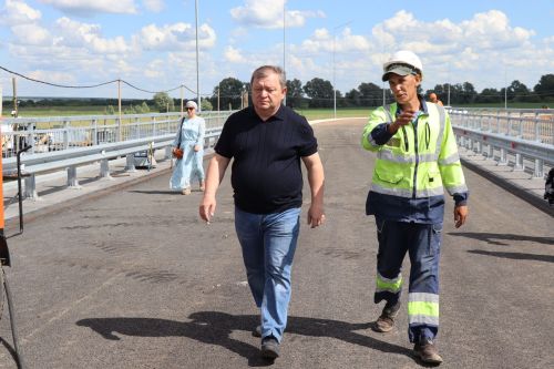 Реконструкция моста через реку Большой Черемшан возле деревни Урняк завершена на 90 процентов