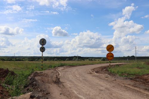 Реконструкция моста через реку Большой Черемшан возле деревни Урняк завершена на 90 процентов