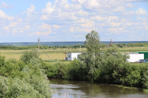 Реконструкция моста через реку Большой Черемшан возле деревни Урняк завершена на 90 процентов