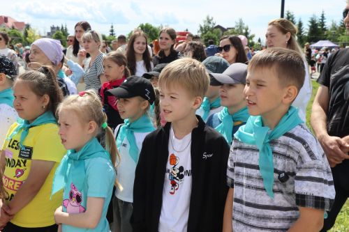 Нурлатның үзәк паркында Балаларны яклау көнен бәйрәм иттеләр