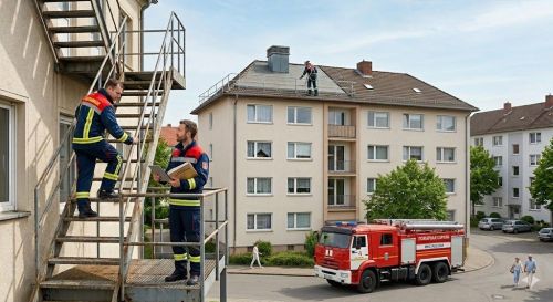 С 1 по 11 июня пожарные проверят лестницы и крыши в Нурлате