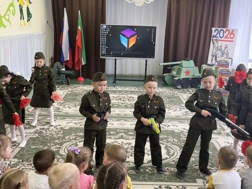 В детском саду «Алсу» прошла трогательная встреча поколений