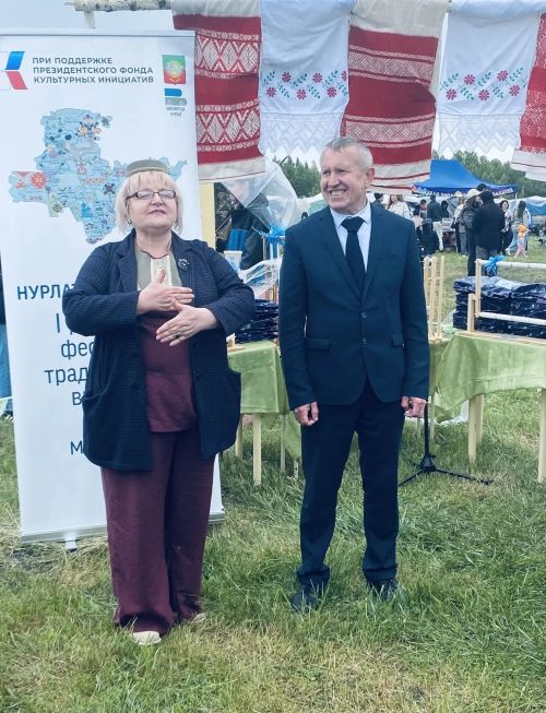 Фестиваль традиционной вышивки для молодежи прошел на Сабантуе в Нурлате