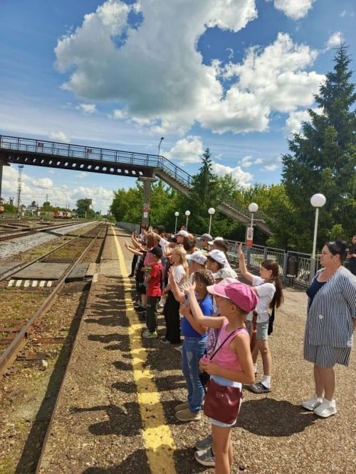 Юные нурлатцы из «Мечты» освоили азбуку железных дорог