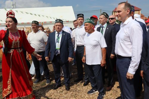 Нурлатлылар Мордовия Республикасында быел да татар ишегалды җәелдерделәр