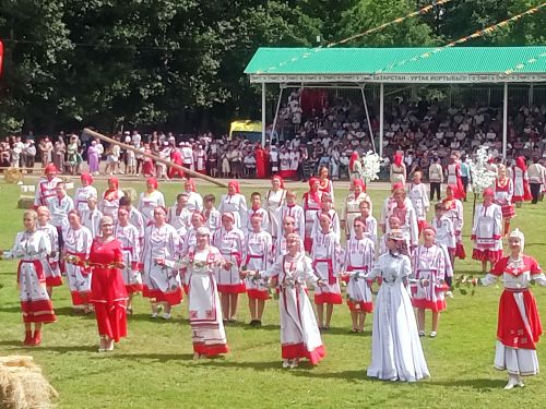 Нурлатская делегация зажгла на чувашском Уяве в Черемшане