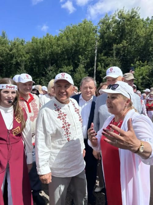 Нурлатская делегация зажгла на чувашском Уяве в Черемшане